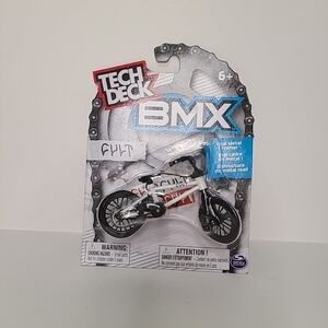 New Sealed Tech Deck BMX Finger Bikes CULT White Metal Frame